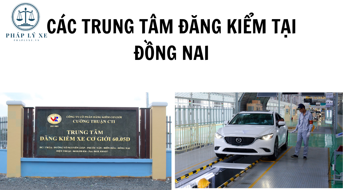 Các trung tâm đăng kiểm tại Đồng Nai