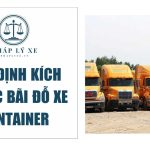 bãi đỗ xe container