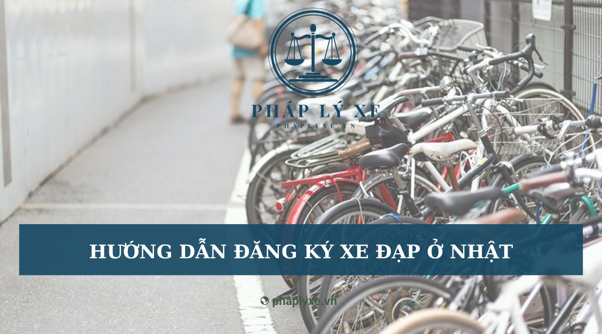 Hướng dẫn đăng ký xe đạp ở Nhật