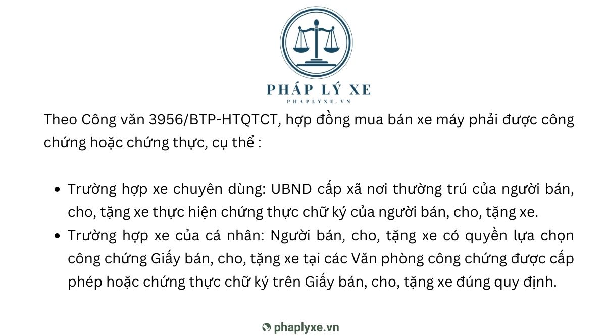 Làm thủ tục sang tên xe máy cần giấy tờ gì? 