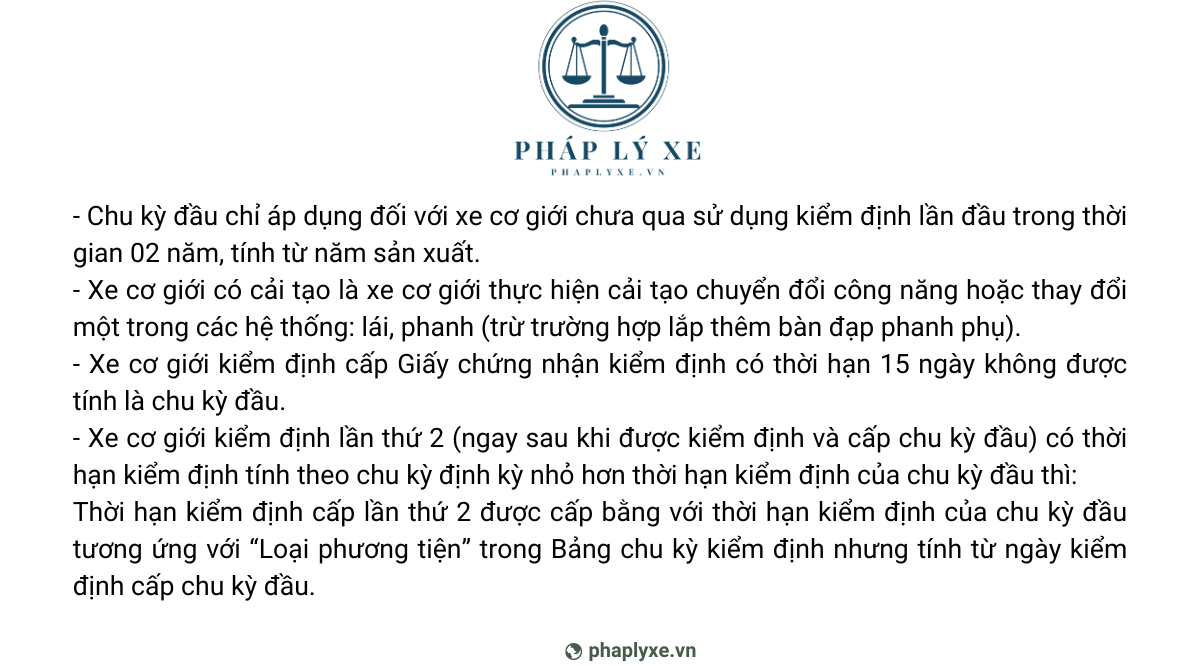 Lưu ý về thời hạn đăng kiểm xe ô tô Bình Thuận