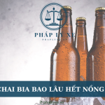 Uống 1 chai bia bao lâu hết nồng độ cồn?