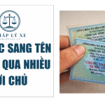 thủ tục sang tên xe máy qua nhiều đời chủ