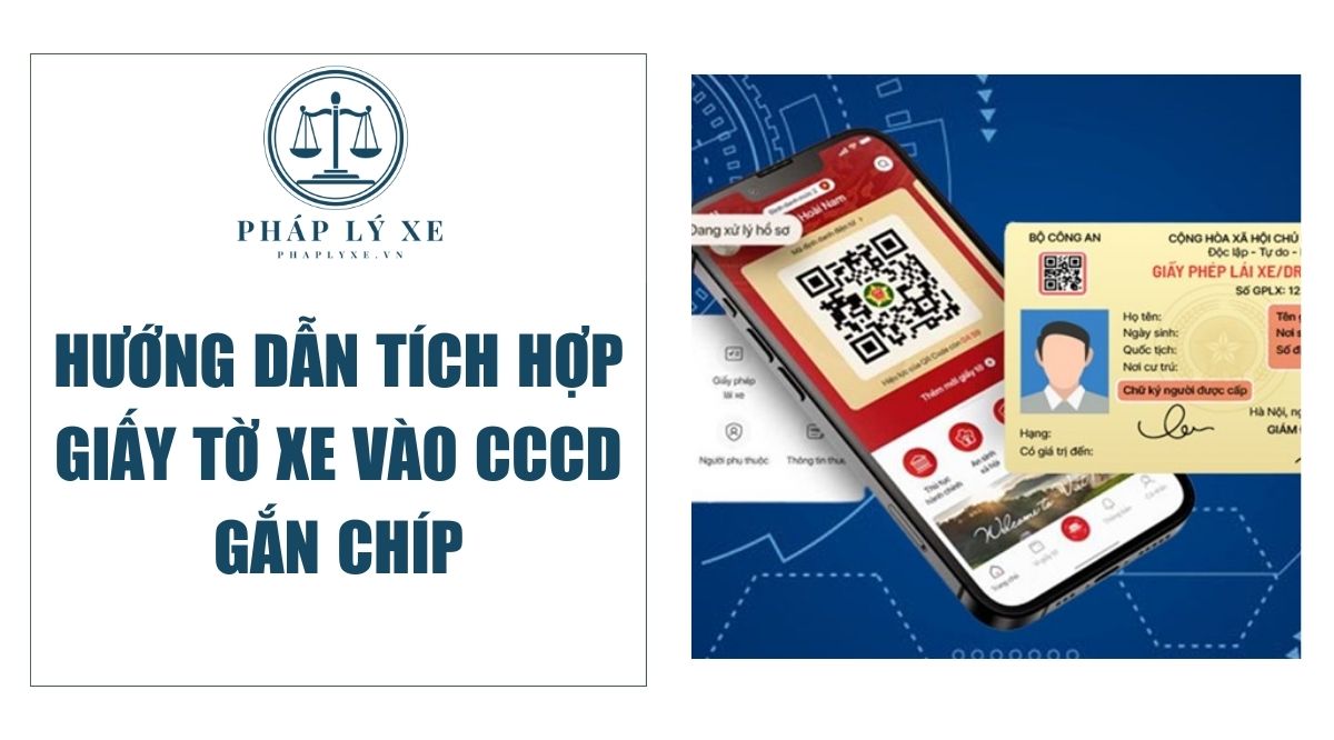 tích hợp giấy tờ xe vào cccd