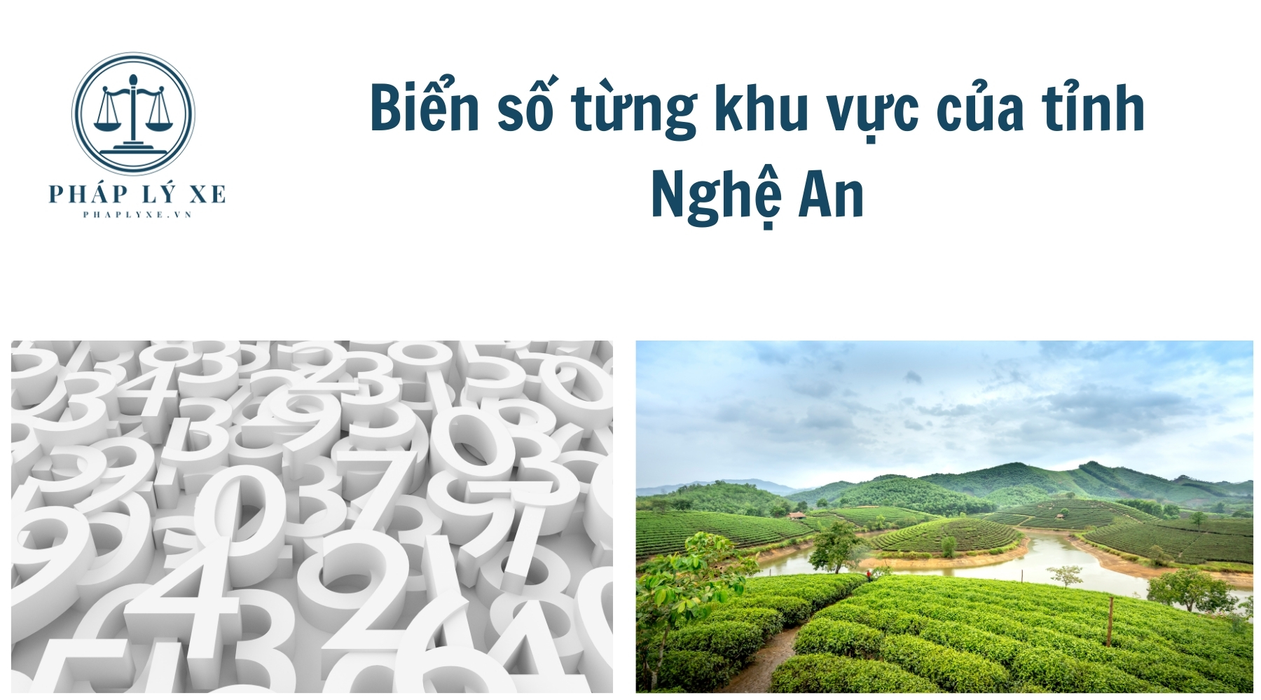 Biển số từng khu vực của tỉnh Nghệ An