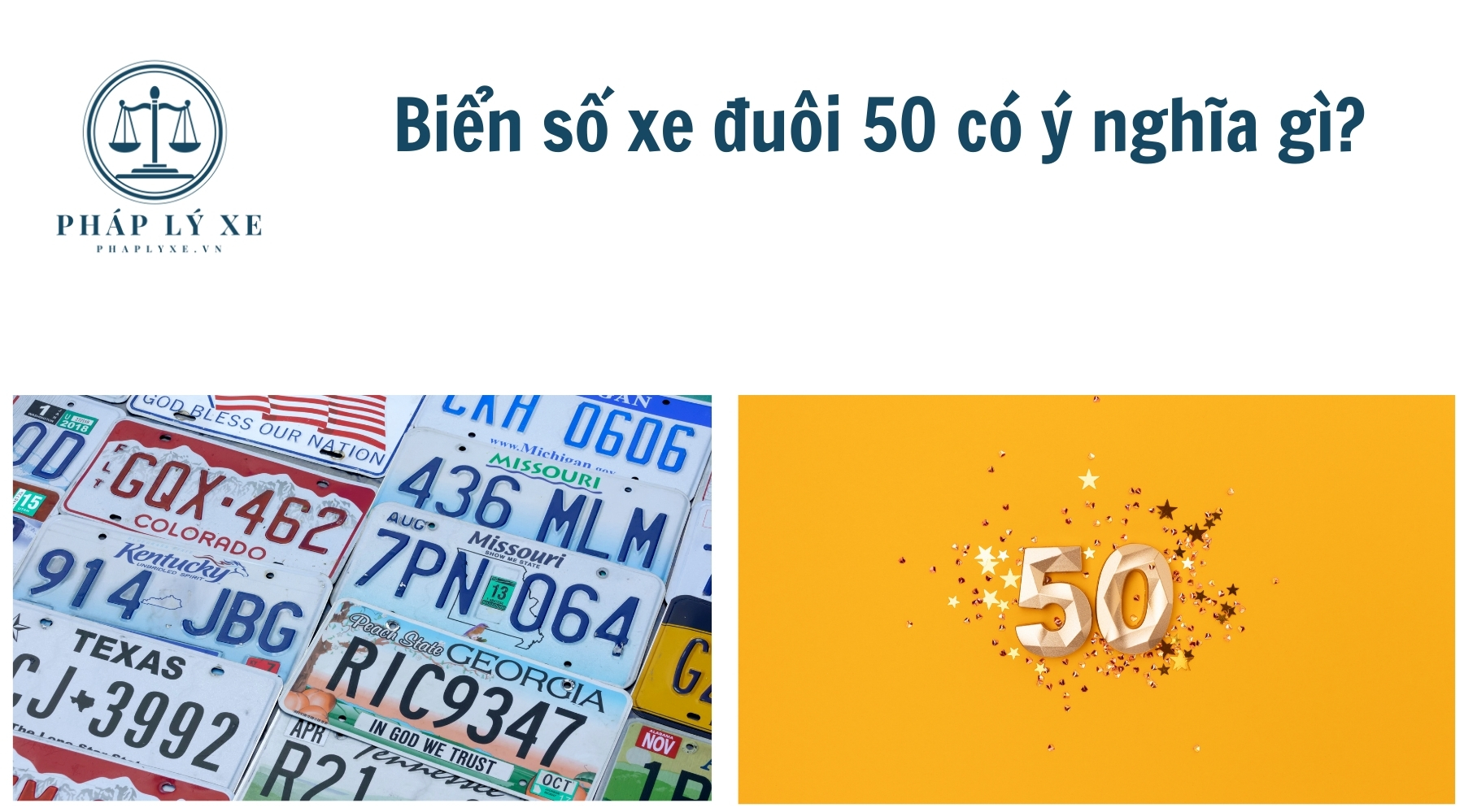 Biển số xe đuôi 50 có ý nghĩa gì?