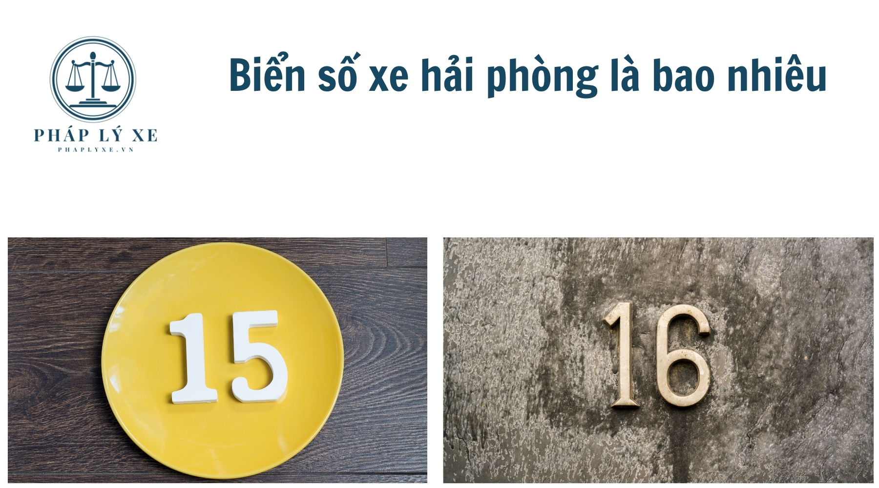 Biển số xe hải phòng là bao nhiêu