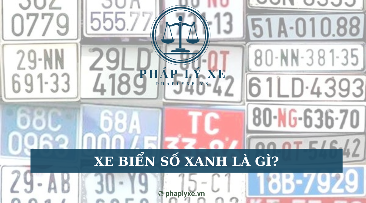 Xe biển số xanh là gì?