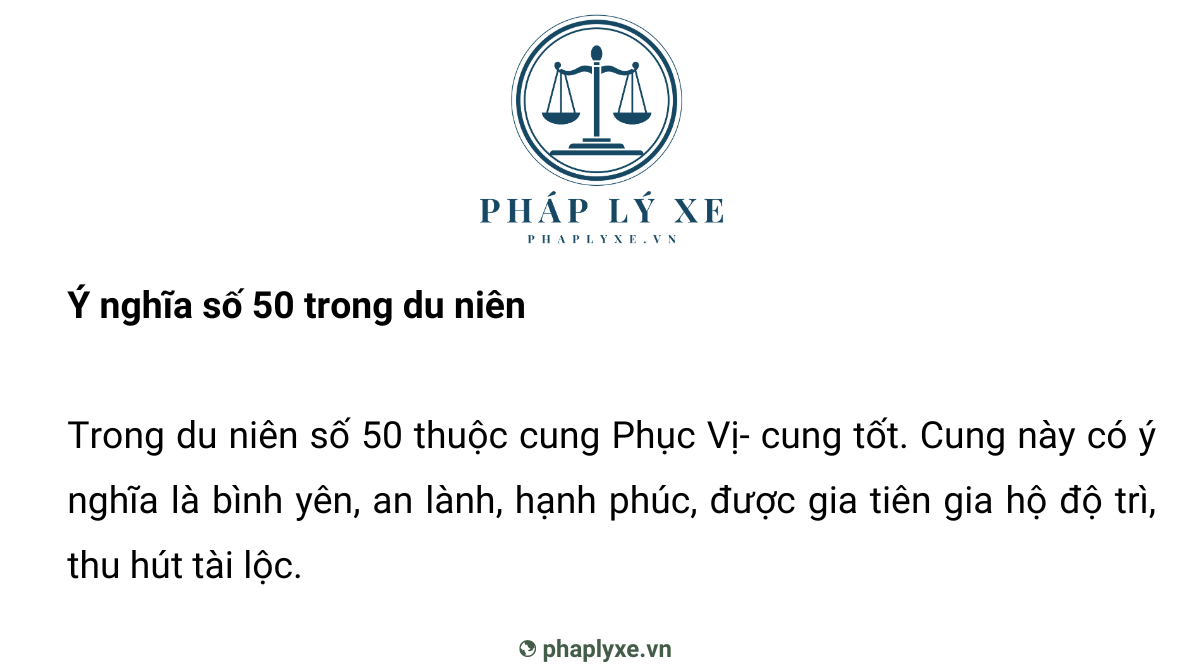 Ý nghĩa số 50 theo âm dương