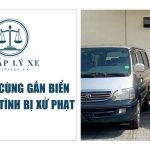 2 xe ô tô cùng gắn biển xanh ở Hà Tĩnh bị xử phạt