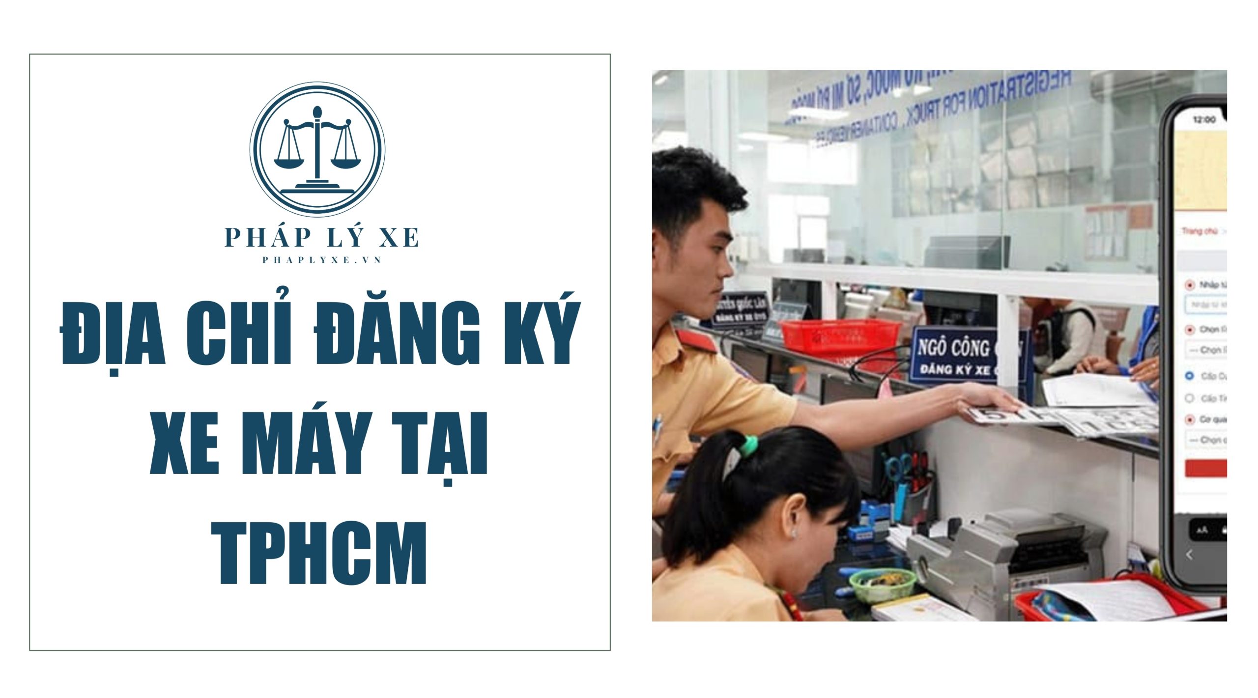 Địa chỉ đăng ký xe máy tại TPHCM