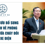 Nghiên cứu bổ sung quy định về phòng cháy, chữa cháy đối với xe điện