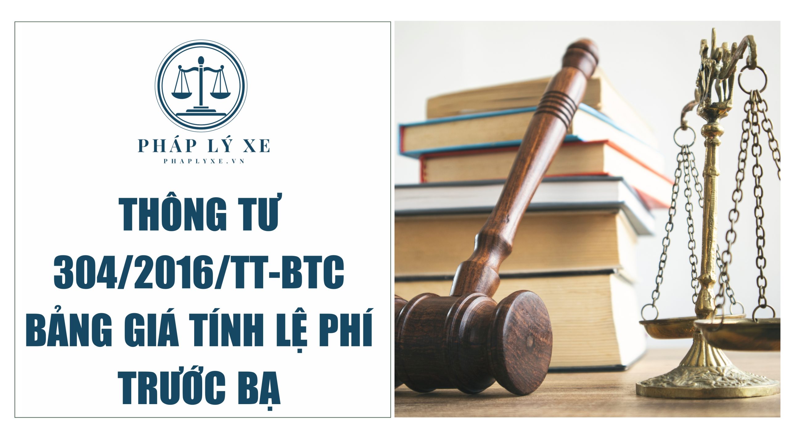 Thông tư 3042016TT-BTC bảng giá tính lệ phí trước bạ