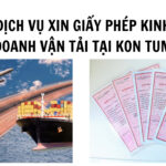 Dịch vụ xin giấy phép kinh doanh vận tải tại Kon Tum