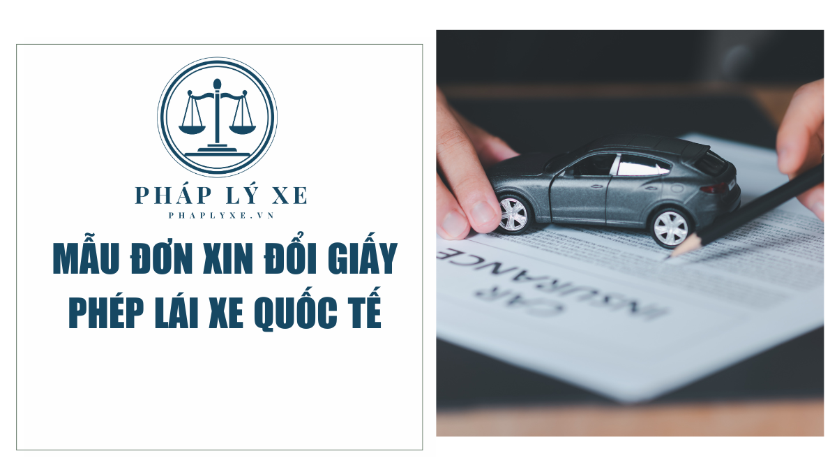 Mẫu đơn xin đổi giấy phép lái xe quốc tế