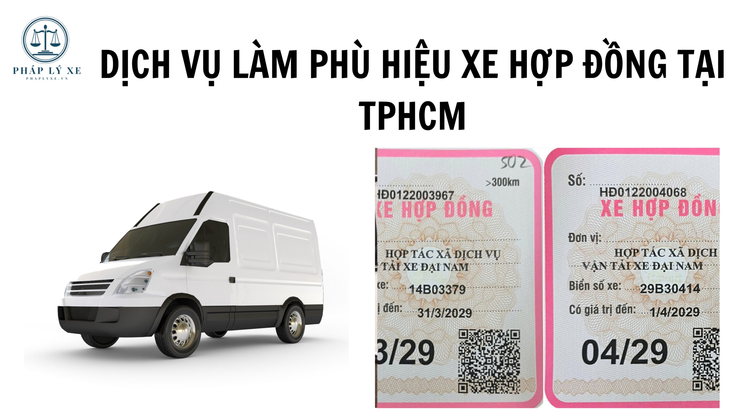 Dịch vụ làm phù hiệu xe hợp đồng tại TPHCM