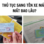 Thủ tục sang tên xe máy mất bao lâu