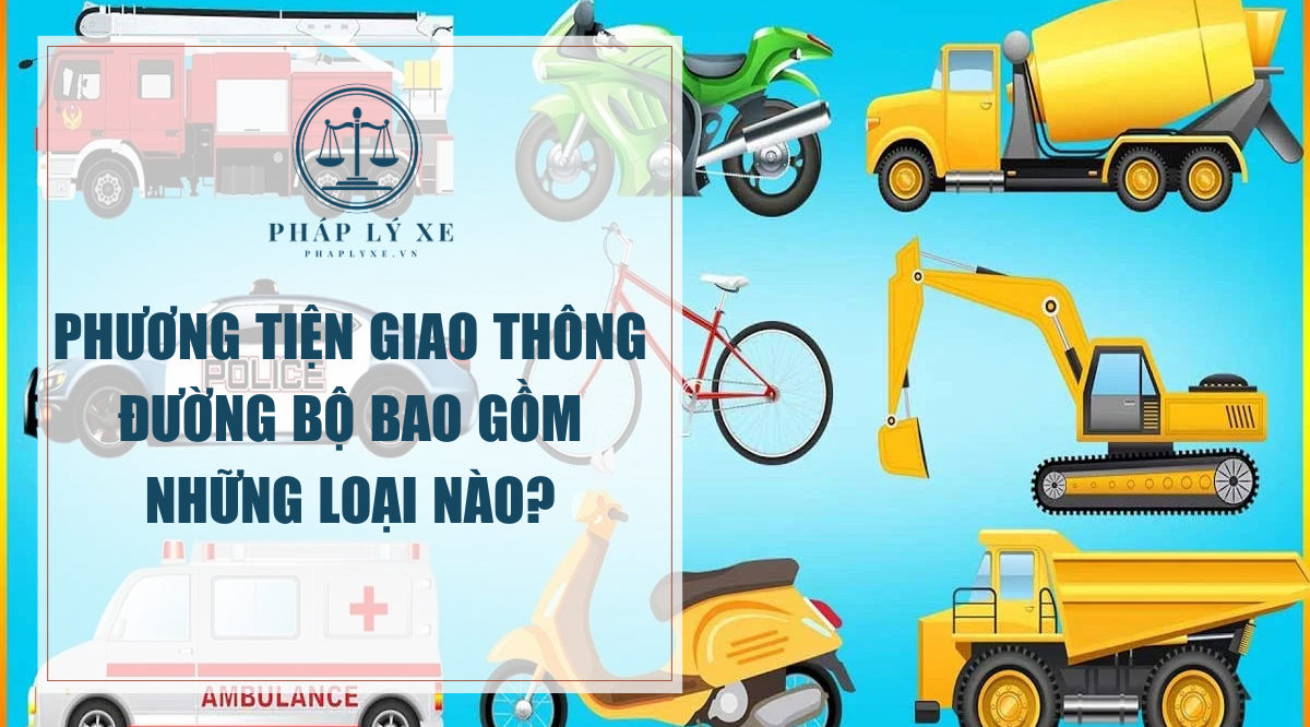 Phương tiện giao thông đường bộ bao gồm những loại nào