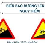 Biển báo đường lên dốc nguy hiểm