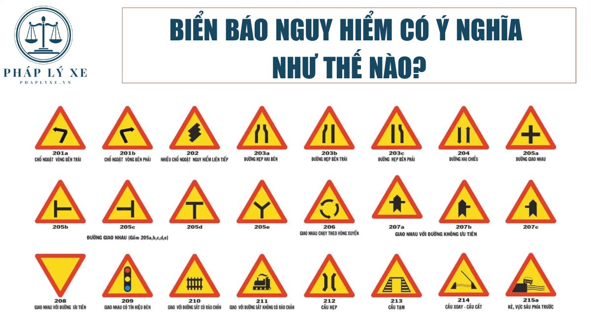 Biển báo nguy hiểm có ý nghĩa như thế nào?