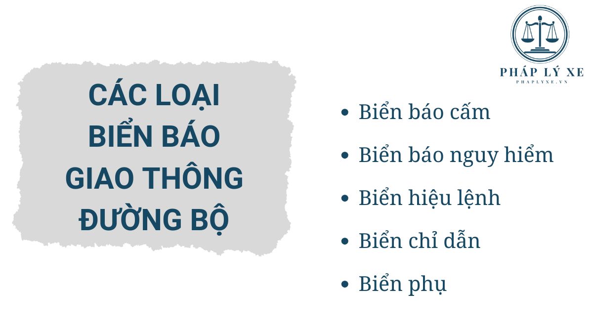 Các loại biển báo giao thông đường bộ