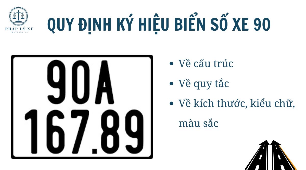 Quy định ký hiệu biển số xe 90