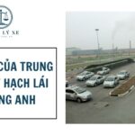 Sân tập của trung tâm sát hạch lái xe Đông Anh