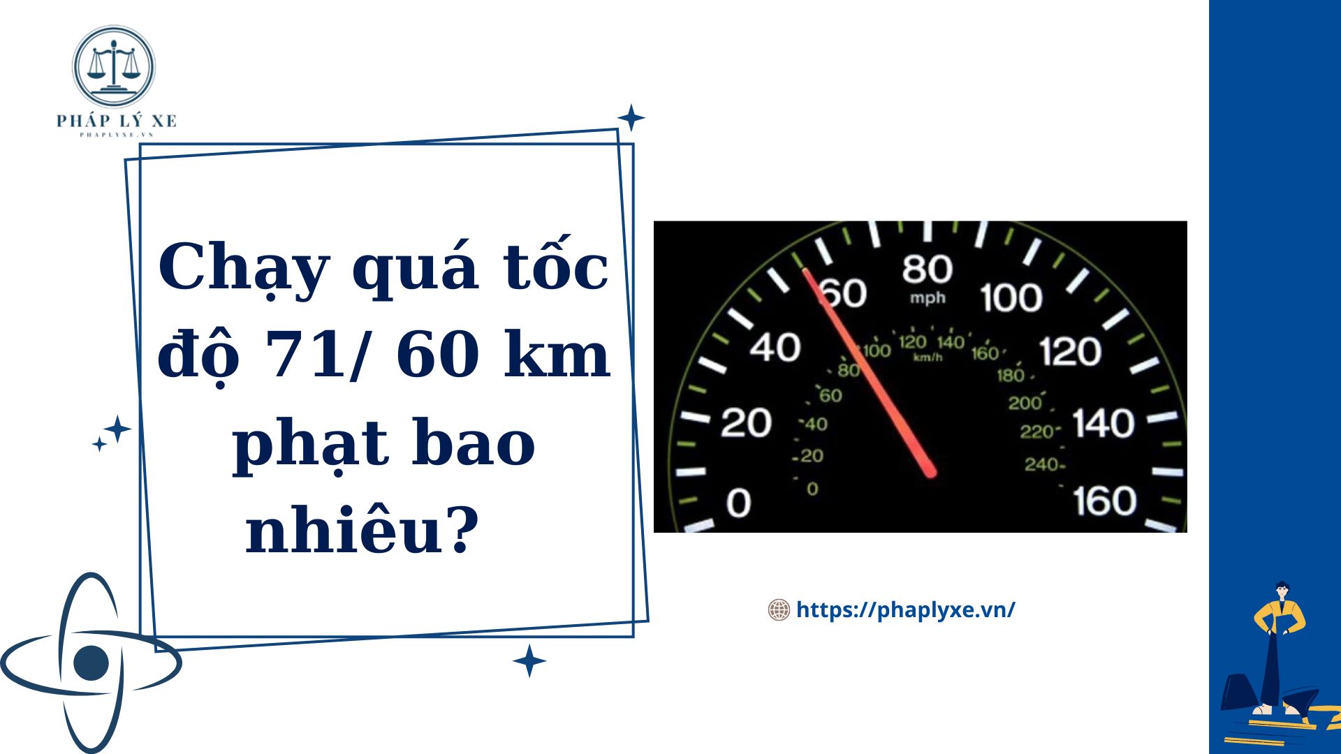 Chạy quá tốc độ 71 60 km phạt bao nhiêu