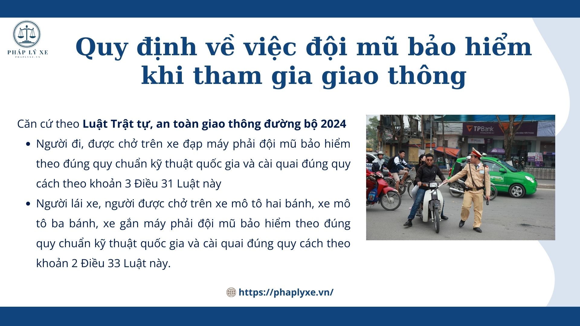 lỗi không mũ phạt bao nhiêu tiền