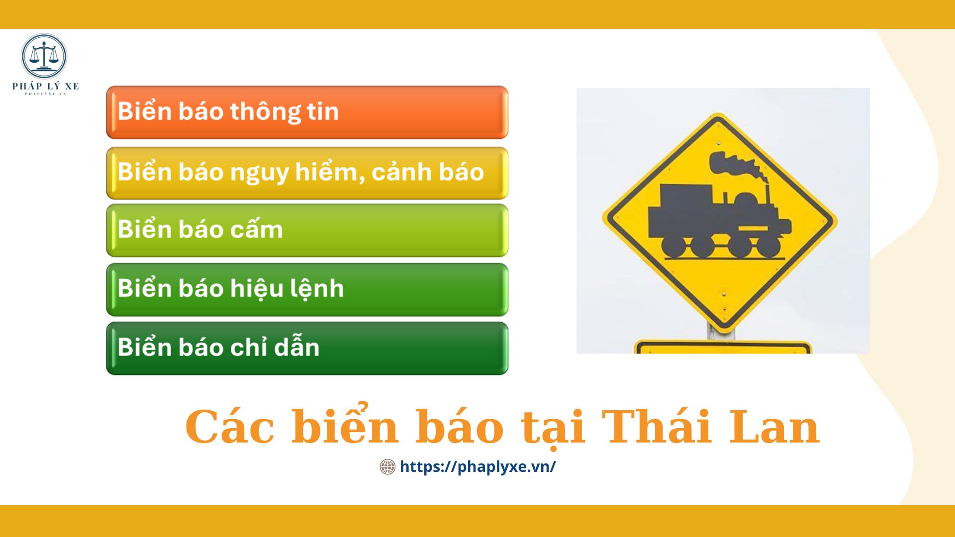 biển báo giao thông thái lan