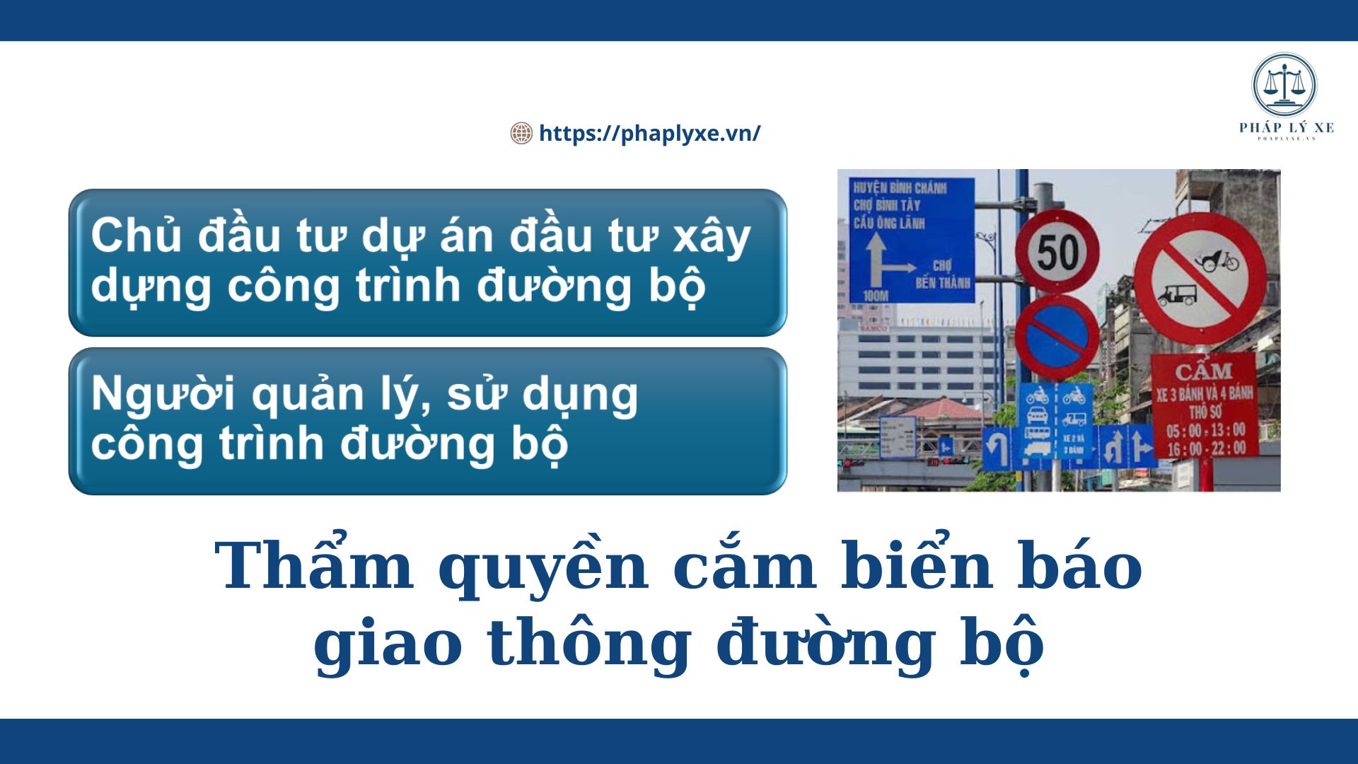 đơn vị nào cắm biển báo giao thông