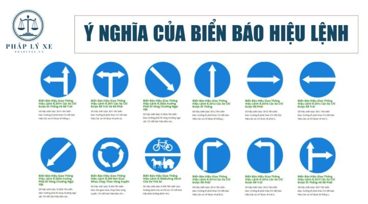 Ý nghĩa của biển báo hiệu lệnh