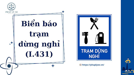 biển báo trạm dừng nghỉ