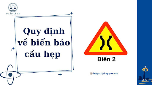 biển báo cầu hẹp