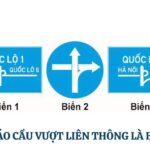 Biển báo cầu vượt liên thông là biển nào?