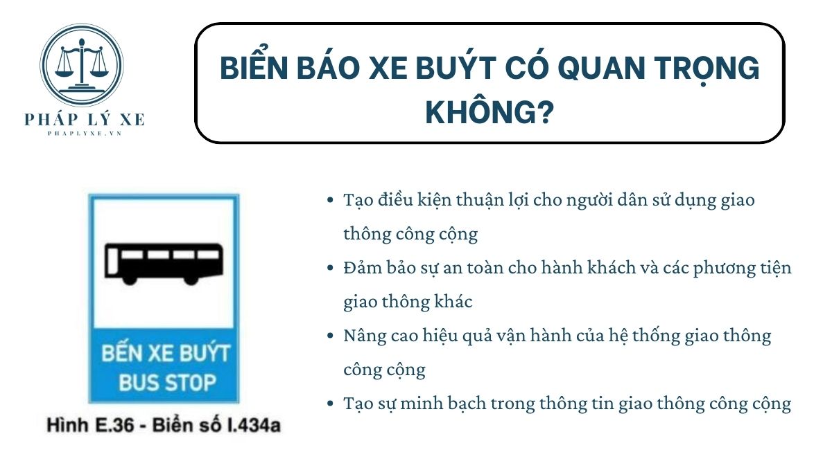 Biển báo xe buýt có quan trọng không?