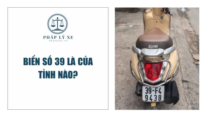 Biển số 39 là của tỉnh nào?