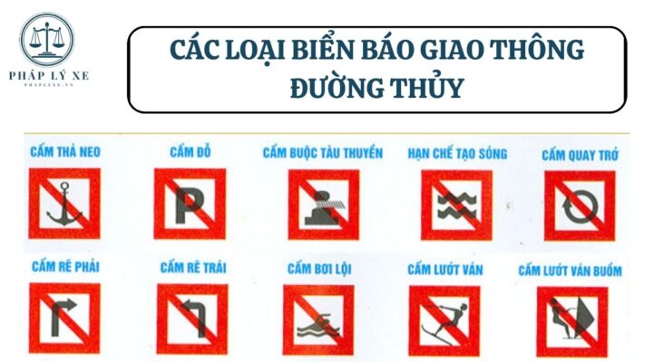 Các loại biển báo giao thông đường thủy