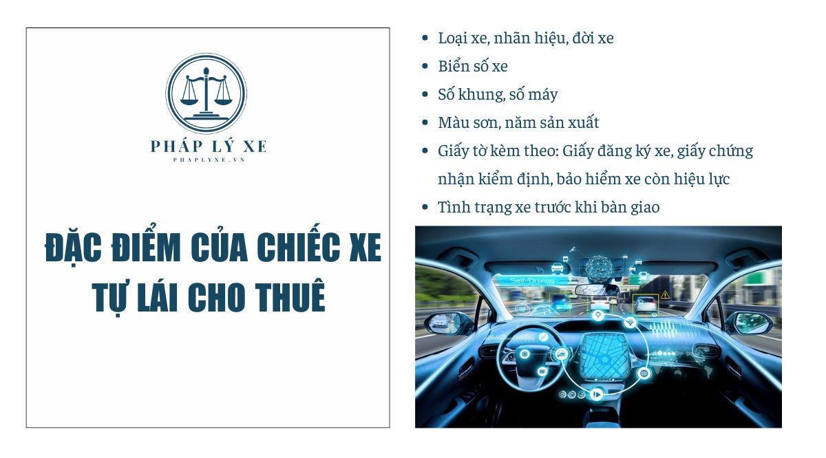 Đặc điểm của chiếc xe tự lái cho thuê