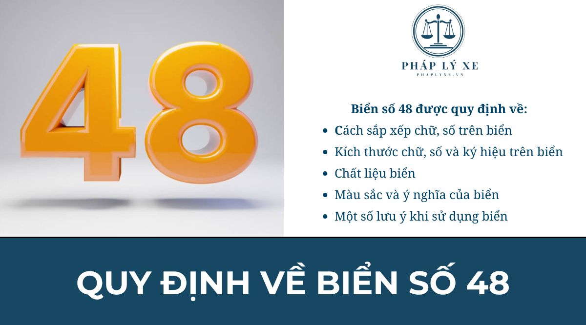 Quy định về biển số 48