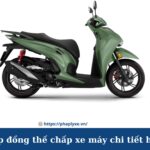 hợp đồng thế chấp xe máy