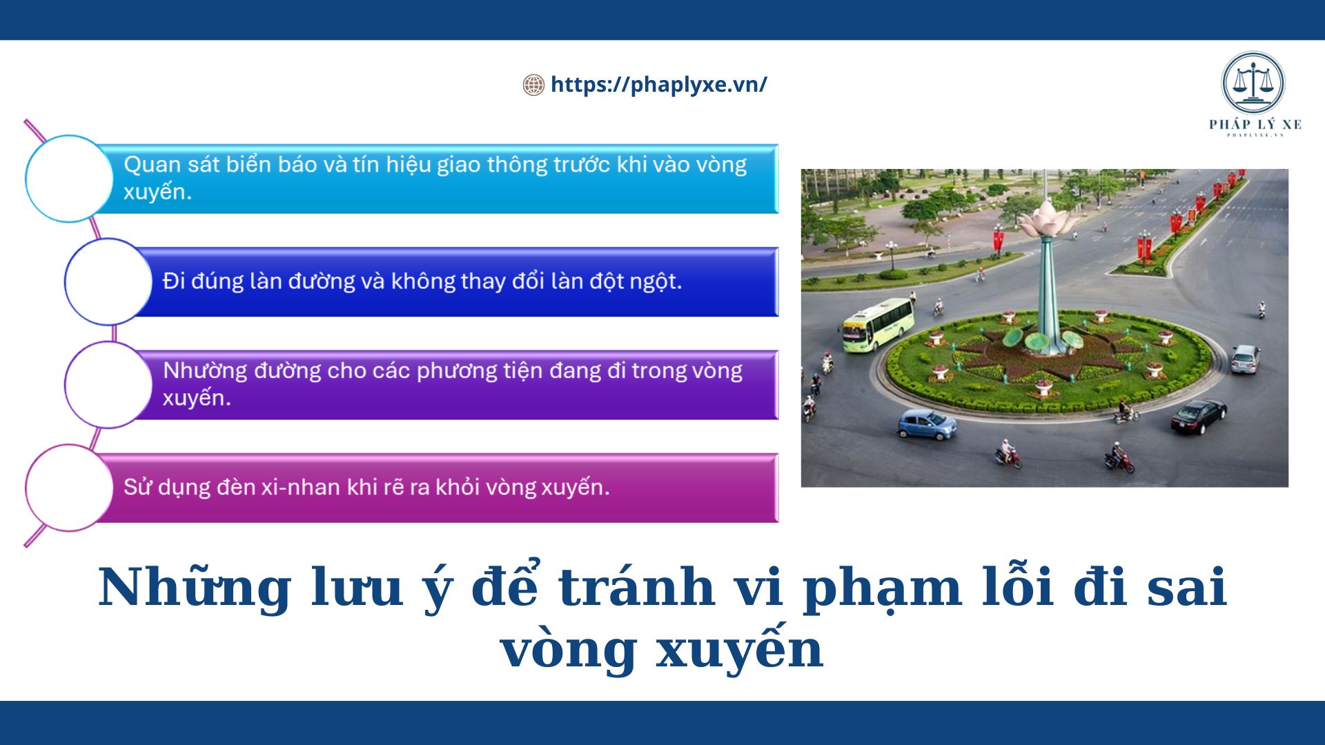 lỗi đi sai vòng xuyến phạt bao nhiêu tiền