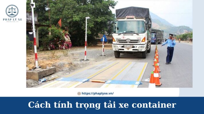 trọng tải xe container