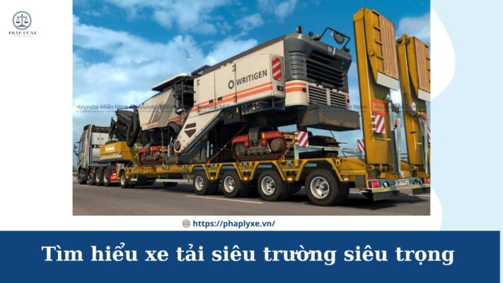 xe tải siêu trường siêu trọng 