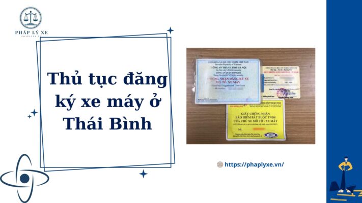 đăng ký xe máy ở thái bình