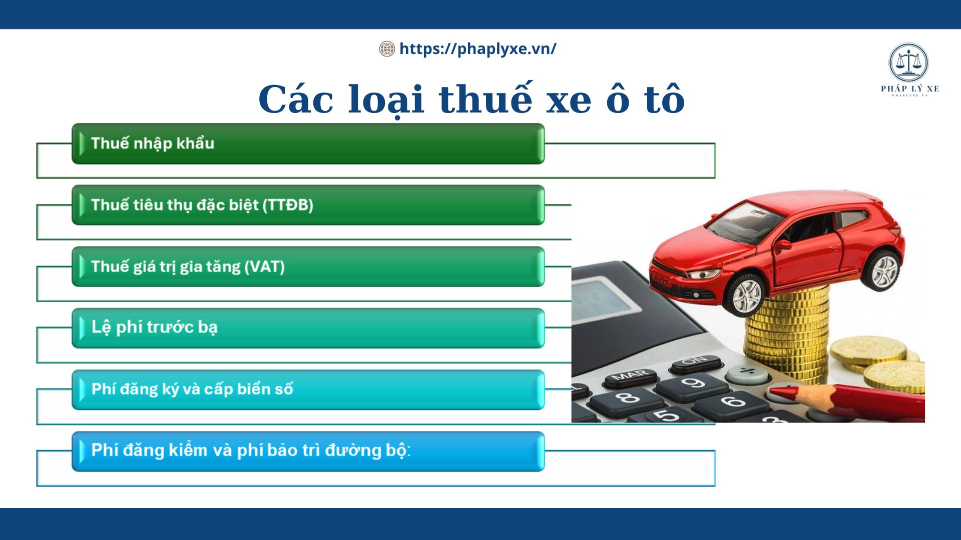 cách tính thuế đăng ký xe ô tô