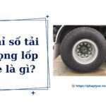 chỉ số tải trọng lốp xe