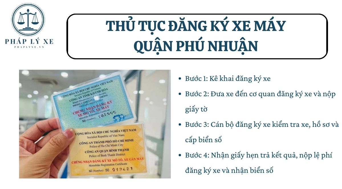 Thủ tục đăng ký xe máy Quận Phú Nhuận