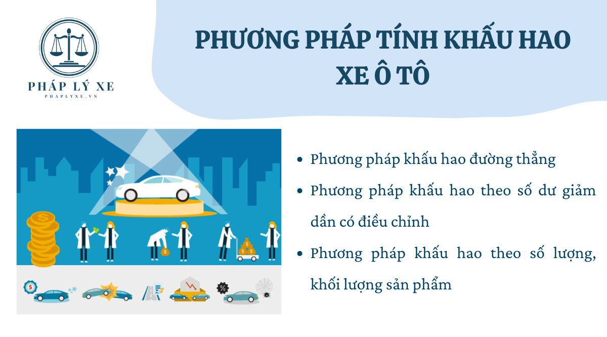 Phương pháp tính khấu hao xe ô tô