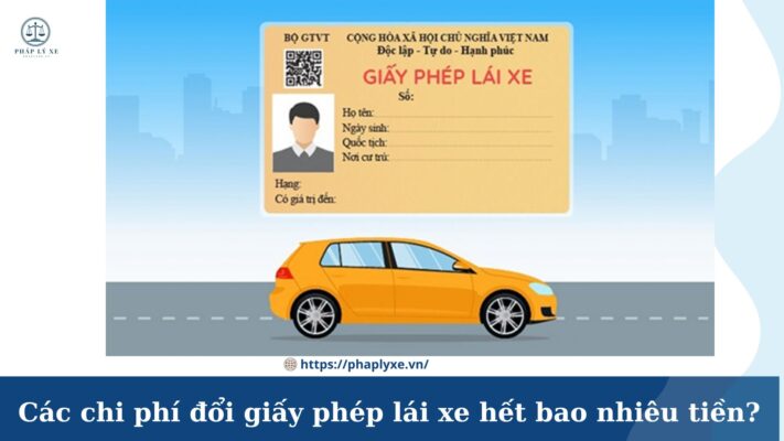 chi phí đổi giấy phép lái xe